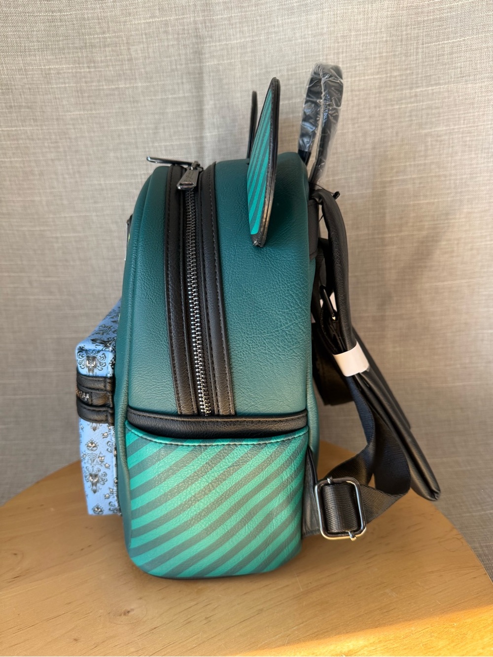 Loungefly Disney Parks Mickey Mouse The Main Attraction Haunted Mansion Backpack - Picture 2 of 16